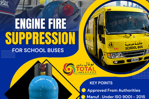 Vehicle Engine Fire Suppression System Installation in UAE